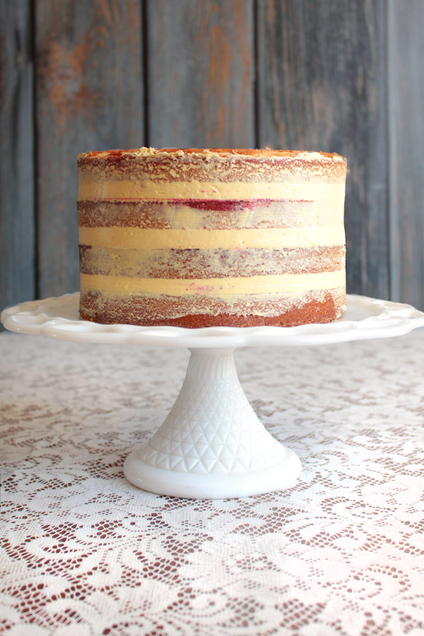 Vanilla, Passion Fruit, and Raspberry Cake Vanilla, Passion Fruit, and Raspberry Cake