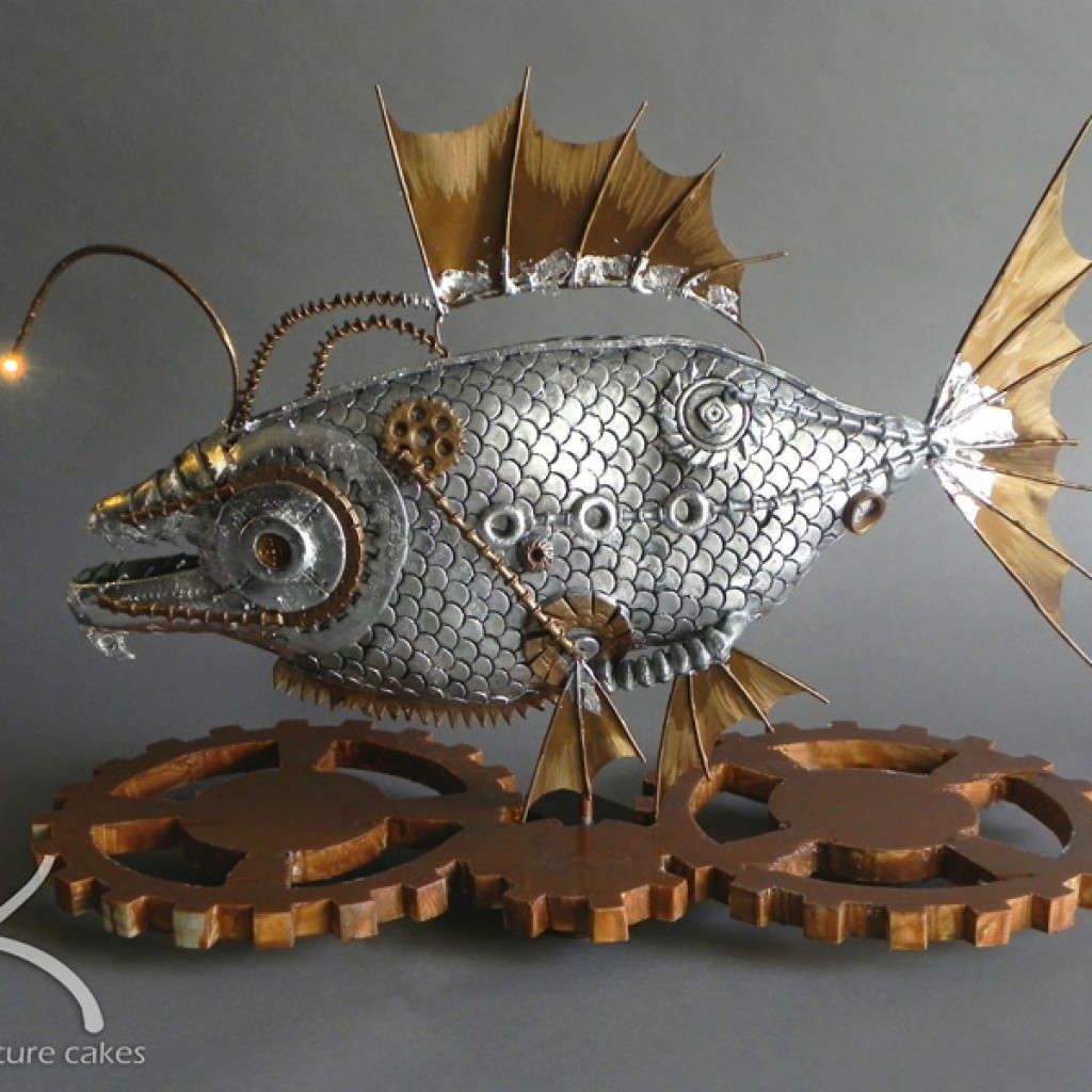 Steampunk Angler Fish Cake