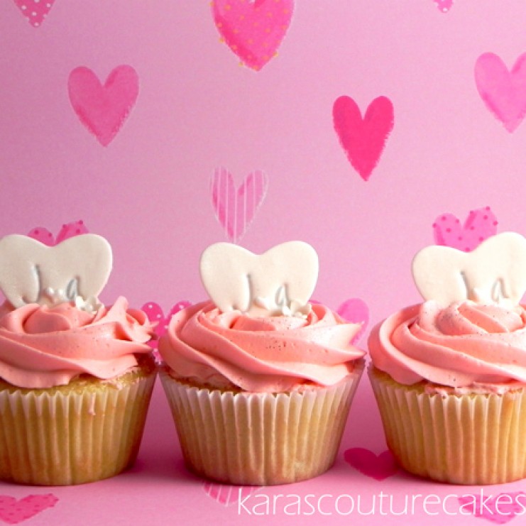 Love Letter Cupcakes
