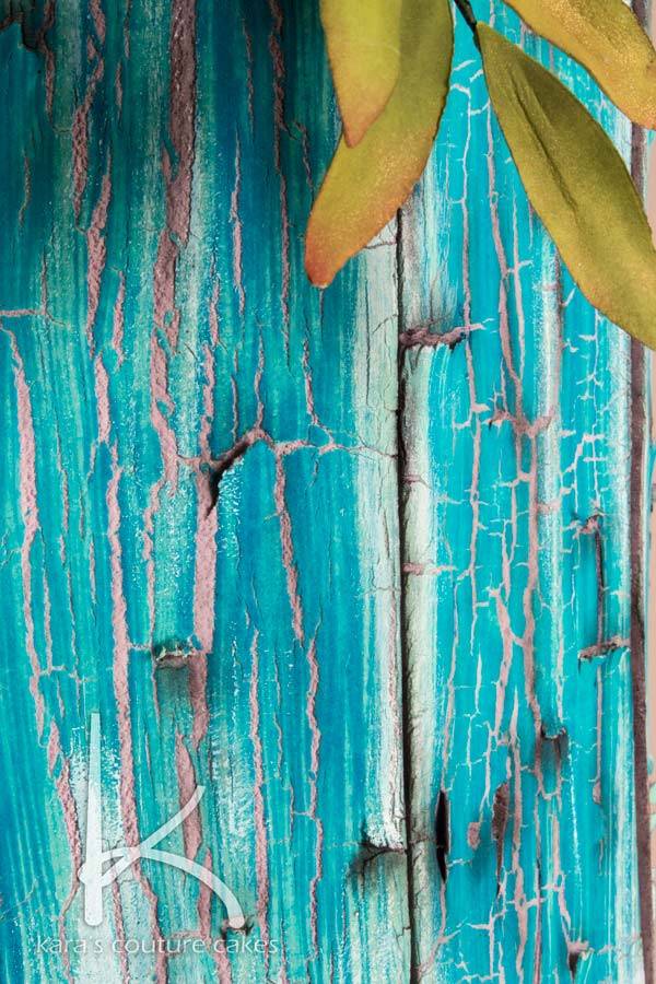 Aged Painted Wood Technique