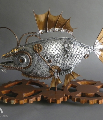 Steampunk Angler Fish Cake