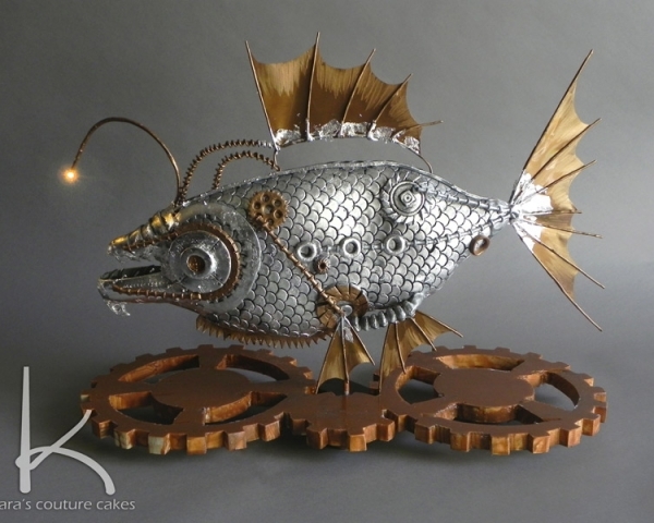 Steampunk Angler Fish Cake