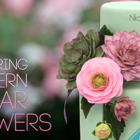 Review – Nicholas Lodge’s Mastering Modern Sugar Flowers on Craftsy