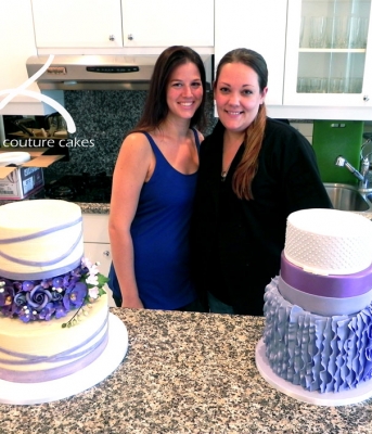 Dual Wedding Cakes