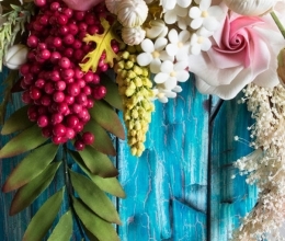 Woodland Beauty Wedding Cake – A 2016 Trend Mashup